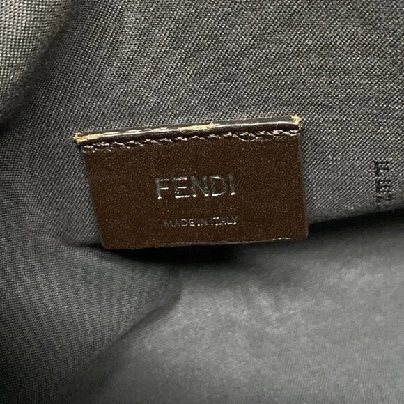 FENDI By The Way Bordeaux Leather - Handbag 660-072925 - Picture 13 of 14